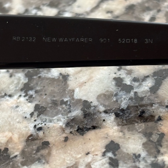 Ray-Ban RB2132 “New Wayfarer” Style Sunglasses Black Classic Prescription - Picture 13 of 16